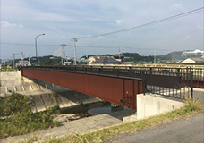 段向井橋側道橋（菊川市）